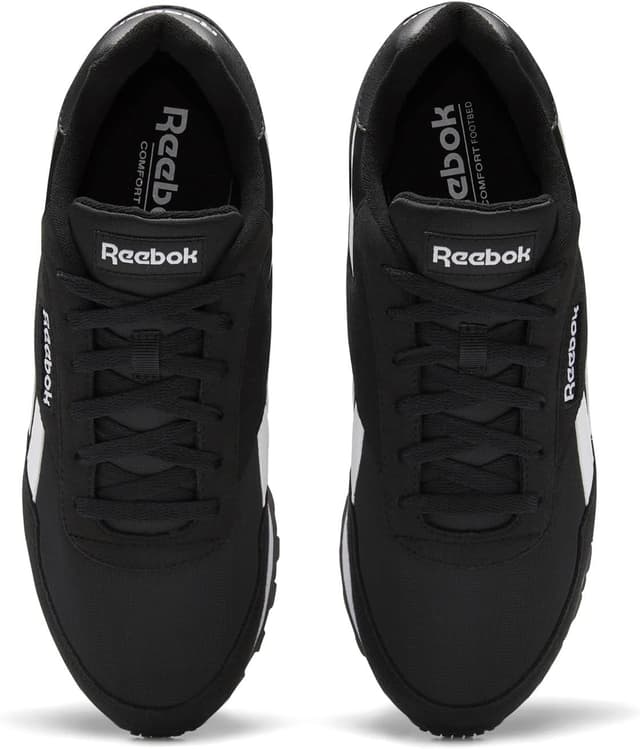 Detalle de Reebok Rewind Run Noir : baskets à lacets avec amorti léger et mousse MemoryTech 20