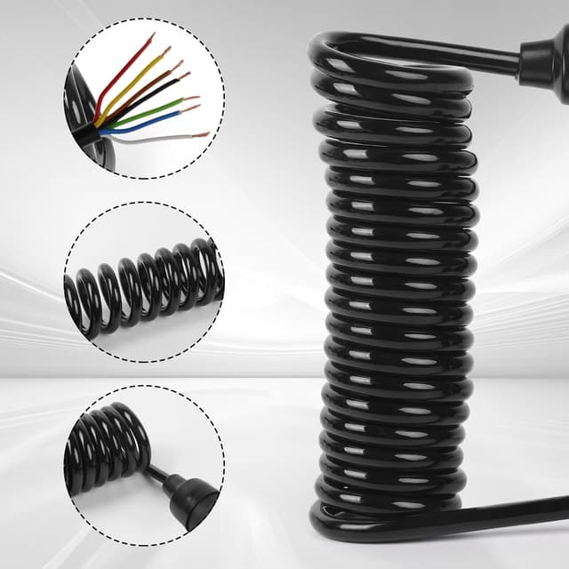 Thumbnail 4 de Yinaolan 7 Polig Anhängerkabel 2,5 m