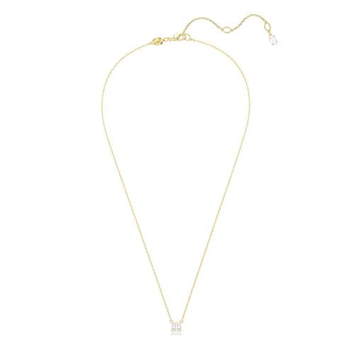 Thumbnail 1 de Swarovski Stilla Attract colgante cuadrado blanco bañO oro 💍