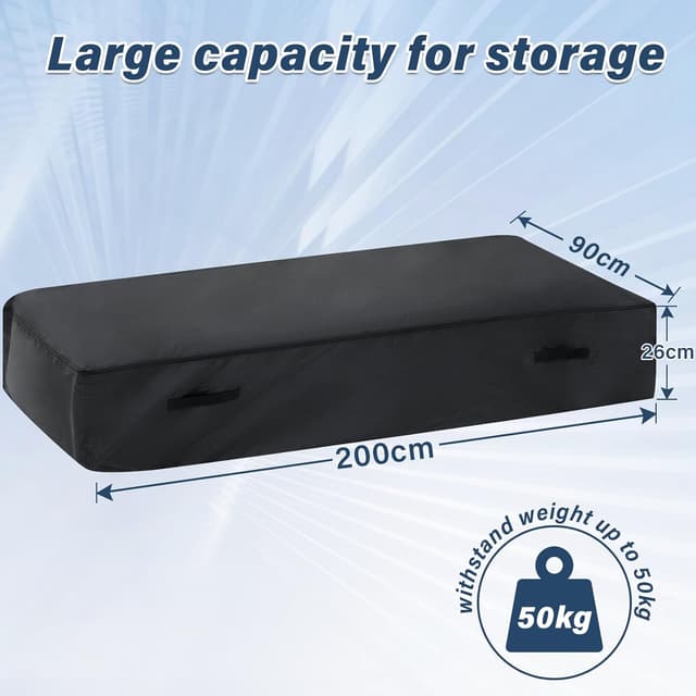 Detalle 2 de GARPROVM Bolsa para colchón 90x200x26cm