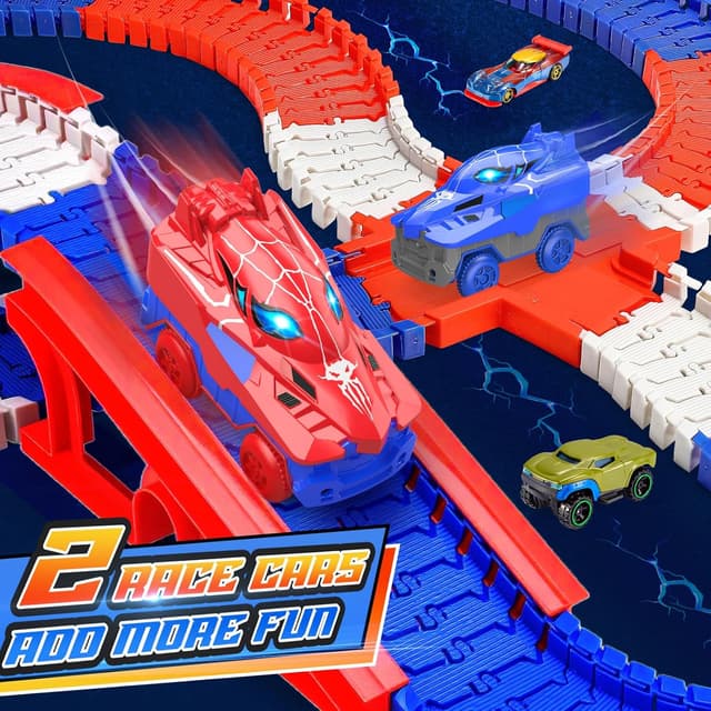 Detalle de Toyokid Spider Construction Race Tracks 234 pcs