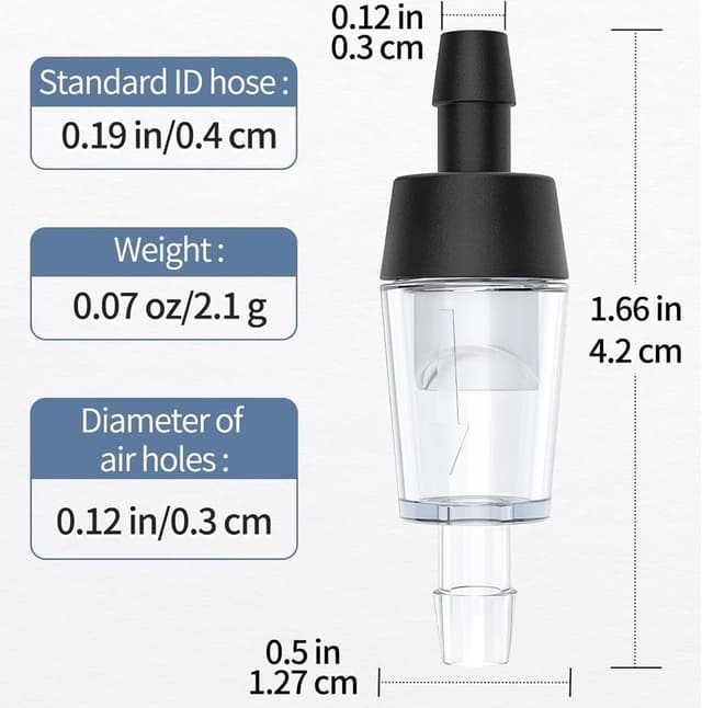 Thumbnail 2 de ISTUSHEWILL 8 Pcs Aquarium Check Valves