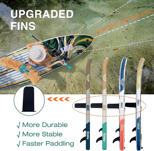 Thumbnail 3 de niphean Extra Large Inflatable Paddle Board 500 lbs