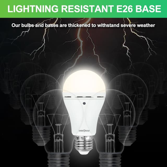 Detalle 2 de DEBAOBULB Omni Rechargeable Bulbs 24h