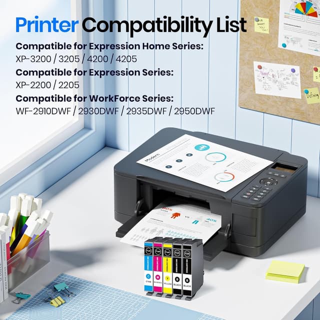 Detalle 2 de Gureef 604XL Ink Cartridges for Epson 604XL Multipack 🖨