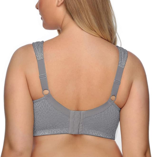 Detalle de DotVol Damen Komfort Minimizer BH mit Vollschalen, Bügellos (Wirefree) – Große Größen