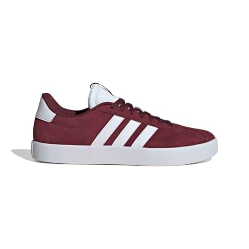 Detalle 2 de adidas Hombre VL Court 3.0 (Shadow Red/Cloud White/Shadow Red) – Zapatillas de piel con amortiguación
