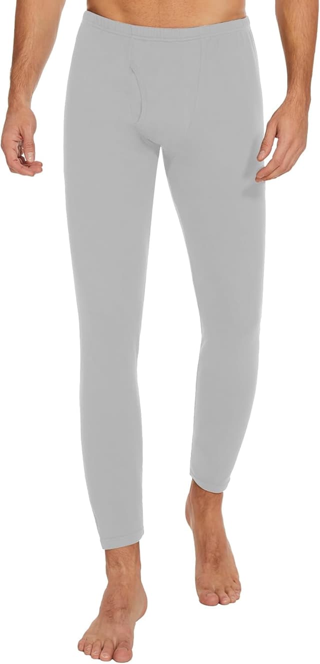 Thumbnail 6 de HIPOWER men’s thermal underwear long johns with fleece lining (base layer pants) – winter black