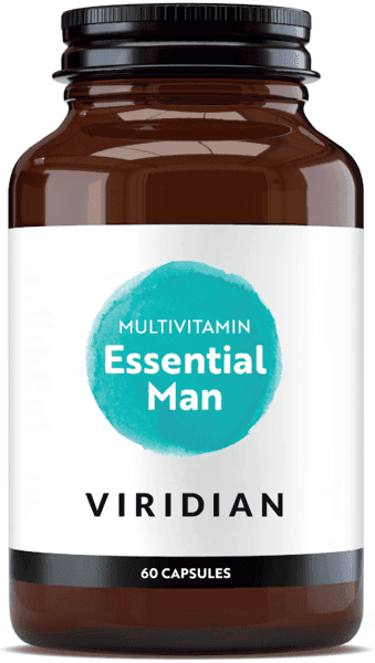 Detalle de Viridian Multivitamínico Esencial Hombre 60 Cápsulas 💊