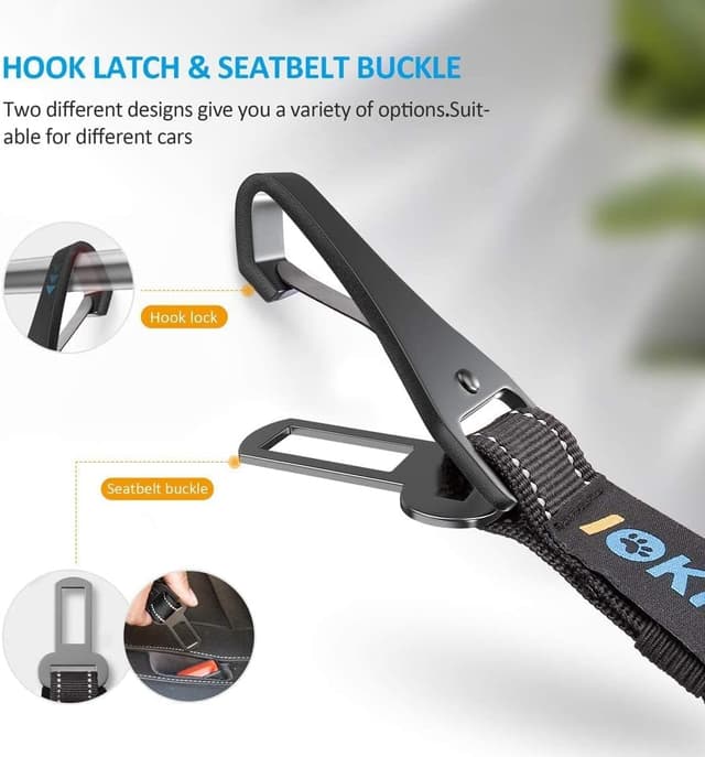 Thumbnail 1 de IOKHEIRA Hunde Sicherheitsgurt 50–80 cm