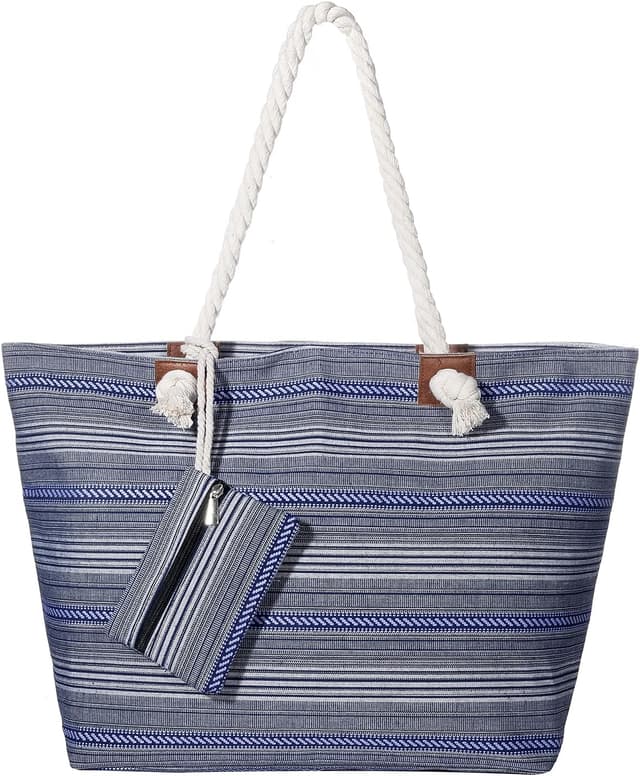 Detalle de MASADA Grande borsa da spiaggia idrorepellente 58x38x18 cm