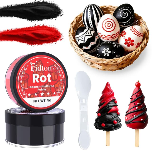 Thumbnail 6 de Lebensmittelfarbe Pulver 12 Farben 🎨