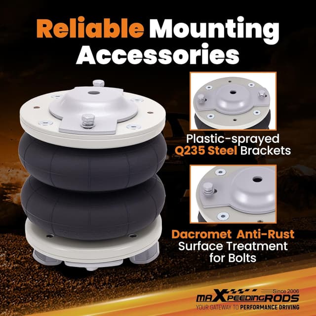 Detalle de maXpeedingrods Air Suspension Spring Bag for Fiat Ducato, Peugeot Boxer & Citroen Relay/Jumper