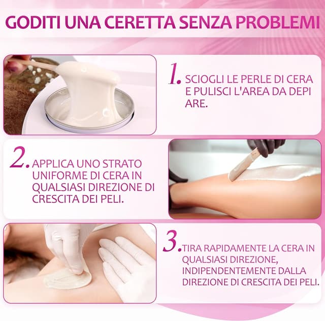 Detalle de DEPILISSA Perle di Cera Brasiliana Multidirezionale Depilissa Coconut 400g