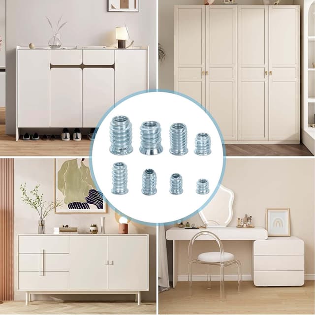 Thumbnail 6 de Einschraubmuttern M6/M8/M10 100 Stk đź›