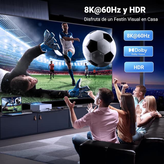 Thumbnail 5 de UGREEN Switch HDMI 2.1 8K@60Hz 2 Entradas a 1 Salida