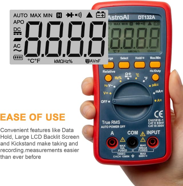 Thumbnail 6 de AstroAI Digital Multimeter Messgerät