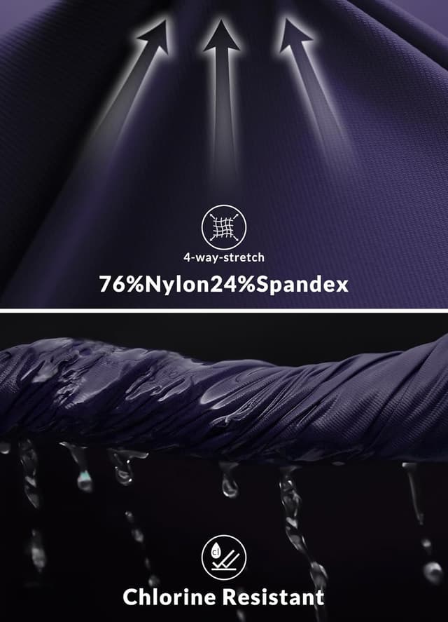 Thumbnail 5 de baleaf High Waisted Swim Shorts 4 in