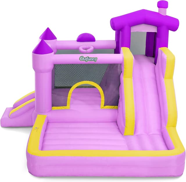 Detalle de Outfunny Inflatable Bounce House 450W 🎪