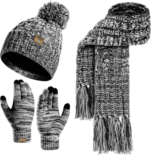 Imagen de INSISMY Packs Bonnet Écharpe et Gants en OfertitasTOP