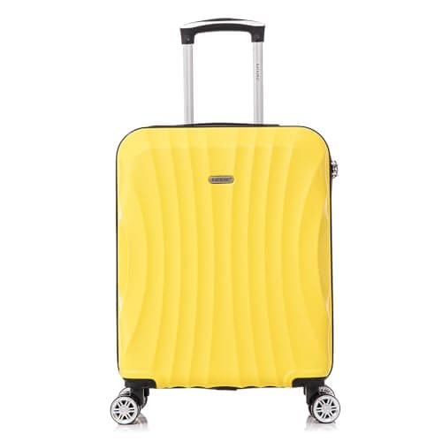 Detalle de RAYKONG maleta de cabina ABS 20" amarilla 55x40x20 cm (40L)