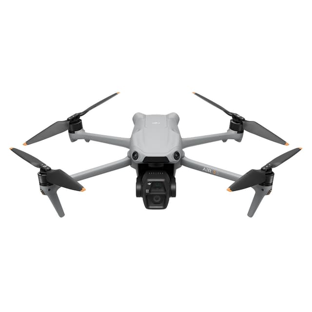 Detalle de DJI Air 3S RC-N3 con doble cámara: fotografía de viajes con vídeo 4K/60 HDR