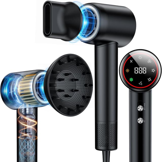 Imagen de Föhn Hochgeschwindigkeits 160.000 U/min, leise, mit Diffusor 💇♀ en OfertitasTOP