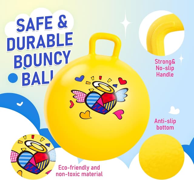 Detalle 2 de U&C Planet Space Hopper 18 Inch Space Hopper Ball