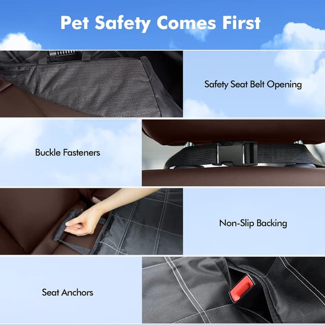 Thumbnail 3 de Hundedecke Auto Rückbank 148×135 cm