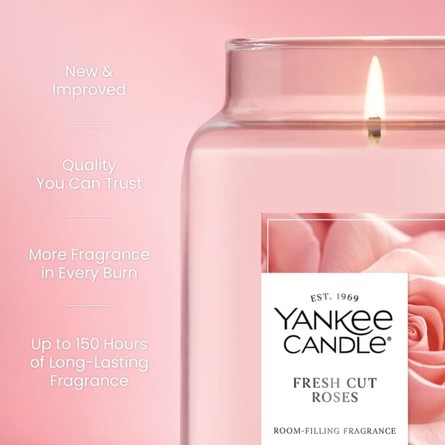 Thumbnail 2 de Yankee Candle Fresh Cut Roses 150h 🕯