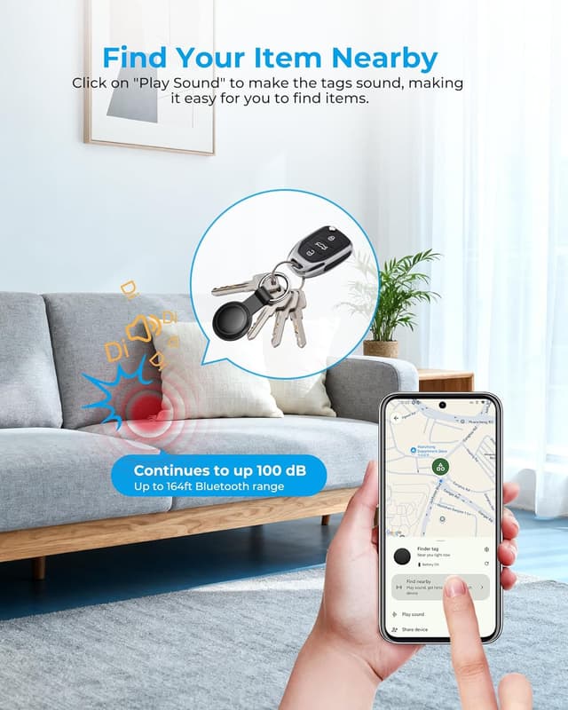 Thumbnail 3 de Android Tracker Tag 2 Pack Bluetooth 50m