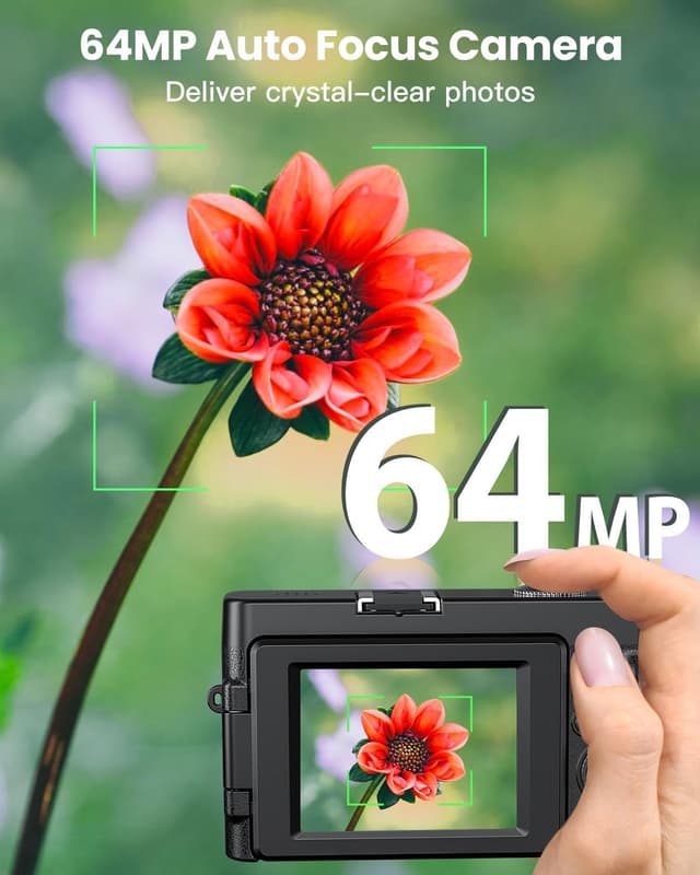 Detalle de Generic 4K 64MP Vlogging Camera 32GB