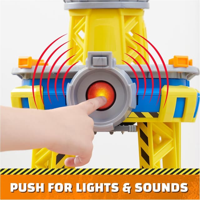Thumbnail 4 de Rubble & Crew - Pack Grúa y Excavadora con Arena Mágica 🚧