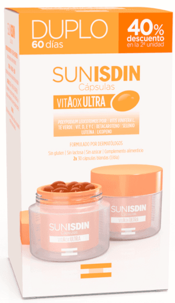Detalle de Isdin Sun Defense 2x30 Cápsulas Solares ☀
