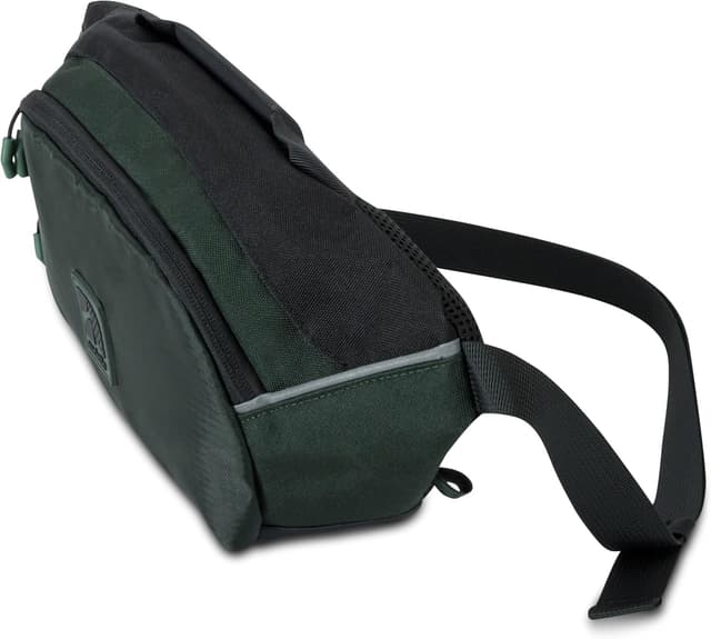 Detalle de AUDETIC Bauchtasche Damen & Herren Oliv „Drip“ – wasserabweisende Gürteltasche für Sport, Outdoor & Alltag