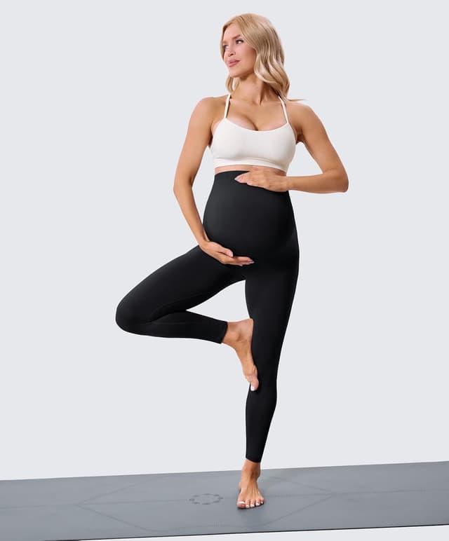 Thumbnail 2 de VALANDY Creamlush maternity leggings 2 pack