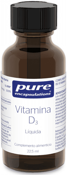 Imagen de Pure Encapsulations Vitamina D3 líquida 22,5 ml 💊 en OfertitasTOP
