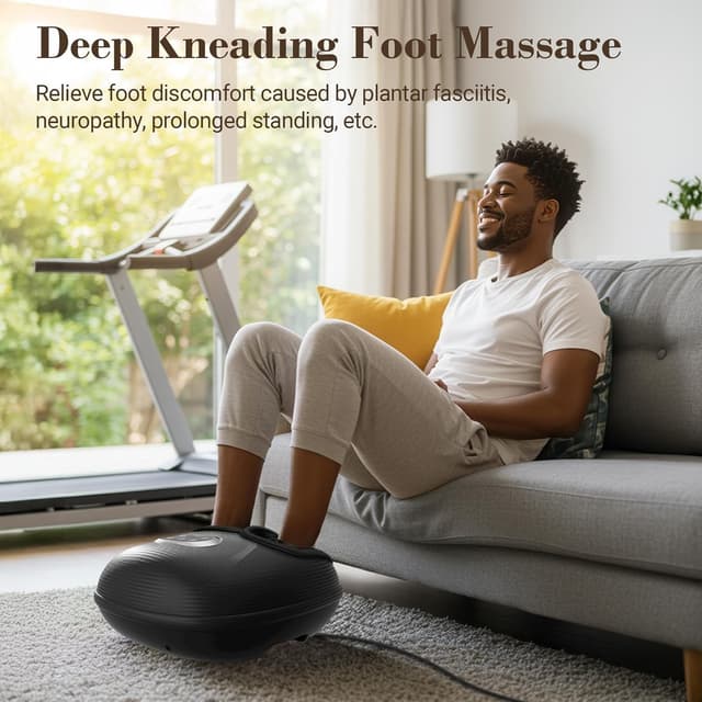 Thumbnail 6 de CuPiLo Foot Massager with Heat, 5 Compression Levels & Vibration (FSA/HSA eligible)