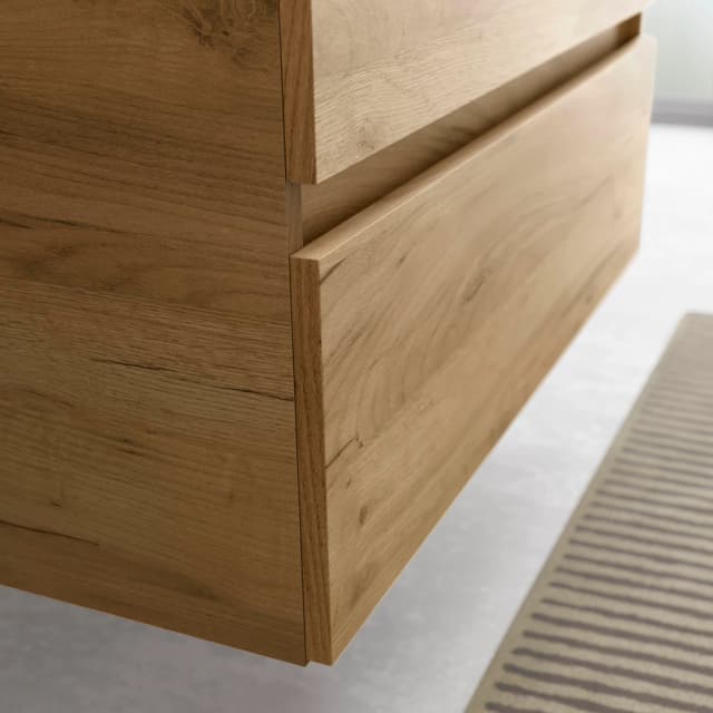 Detalle 2 de Salgar Bequia mueble 60 cm con lavabo negro