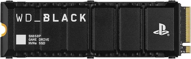 Detalle de WD_BLACK SN850P 8TB PS5 SSD 7.200 MB/s