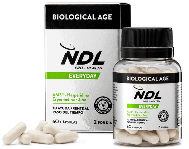 Imagen de NDL Pro-Health Biological Age 60 cápsulas en OfertitasTOP