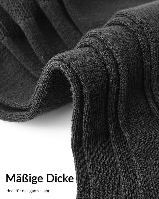 Thumbnail 6 de Jeasona 10 Paar Diabetikersocken Damen (35–42) ohne Gummibund, ohne Naht