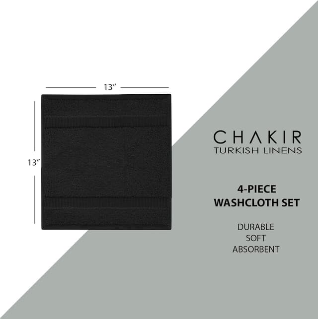 Thumbnail 5 de Chakir Turkish Linens 4-Pack 33x33 cm