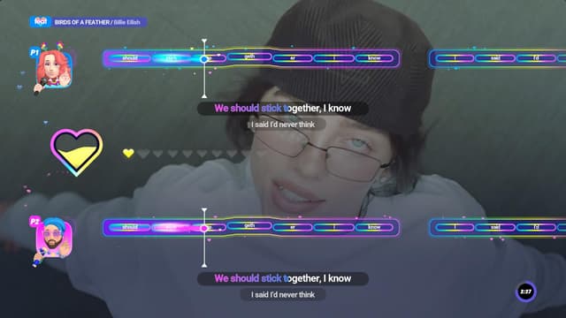 Detalle de Let's Sing 2026 German Version + 2 Mics Switch