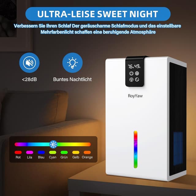 Thumbnail 4 de Luftentfeuchter 2700ml ultraleise đźŹ