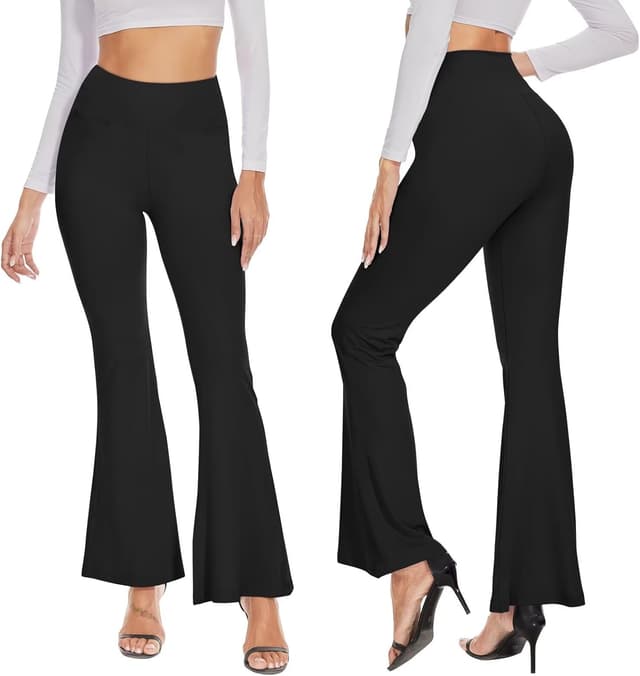 Thumbnail 1 de TNNZEET Flared High‑Waisted Yoga Leggings with Pockets