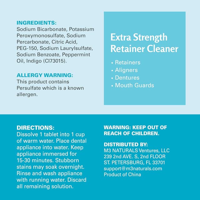 Detalle 2 de Invisalign Retainer Cleaners, 4-month supply