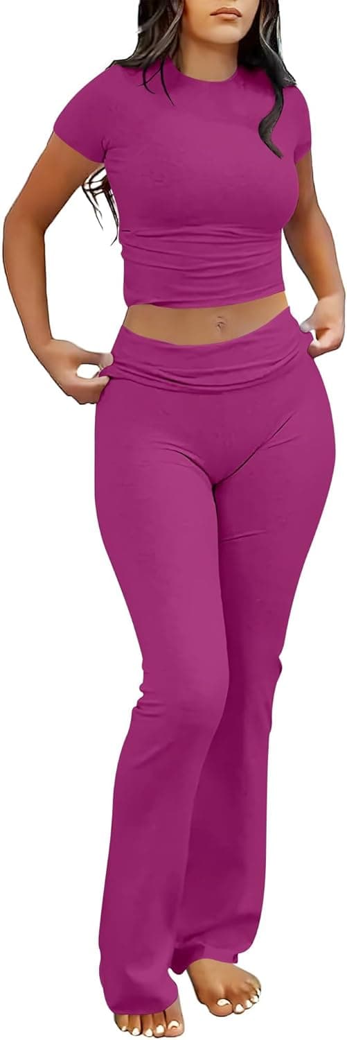 Detalle de ANRABESS Lounge Set women 2-piece yoga tracksuit