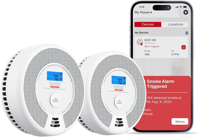 Rilevatori Wi‑Fi 2 in 1 X-Sense SC07-WX