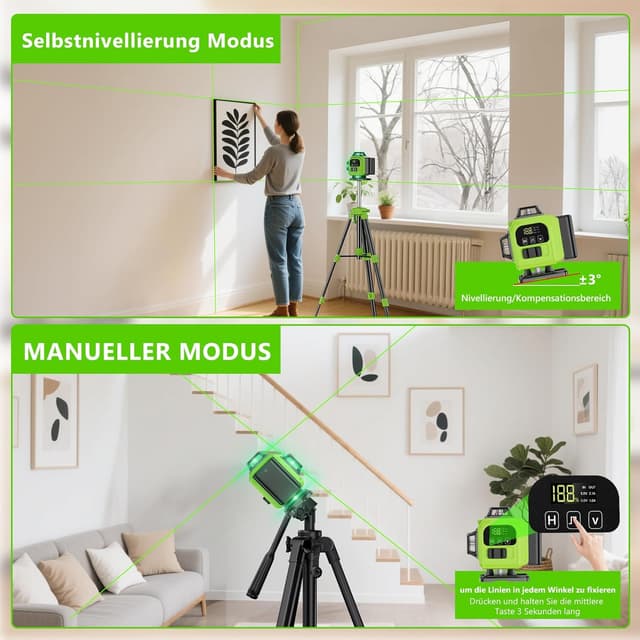 Thumbnail 2 de Tdyon Kreuzlinienlaser 16 Linien đ